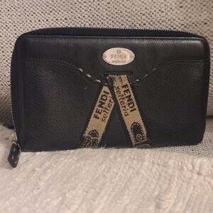 Fendi Selleria Leather Wallet